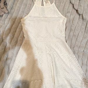 Cream boho dress